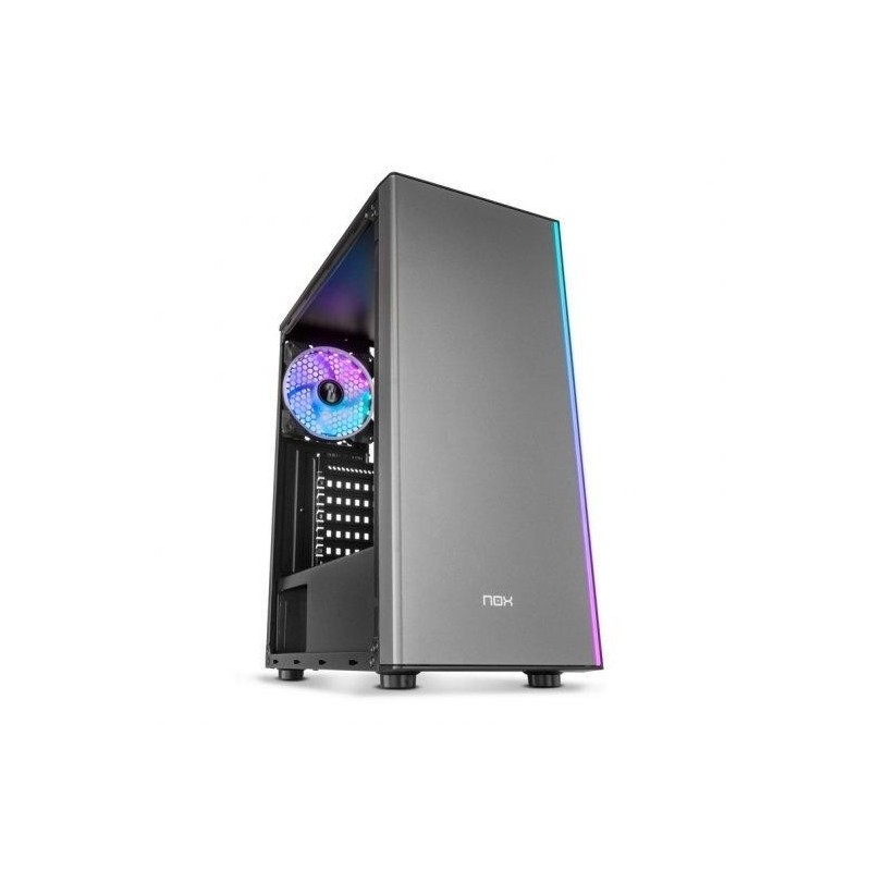 NOX Infinity Omega Caja Semiterire ATX, Micro Atx e ITX - Laterale tr