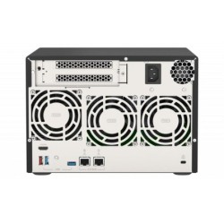 NAS assemblato QNAP Tower TVS-675-8g 60TB (6x10TB) con HDD Seagate Ex