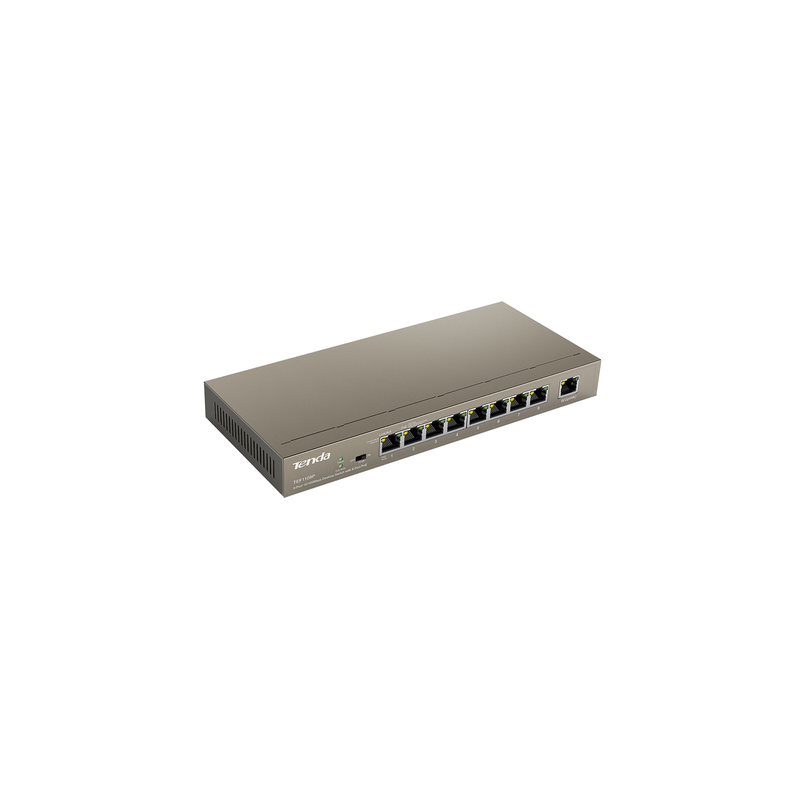 SWITCH TENDA TEF1109P-8-102W 9P LAN DESKTOP 10/100M 8P POE