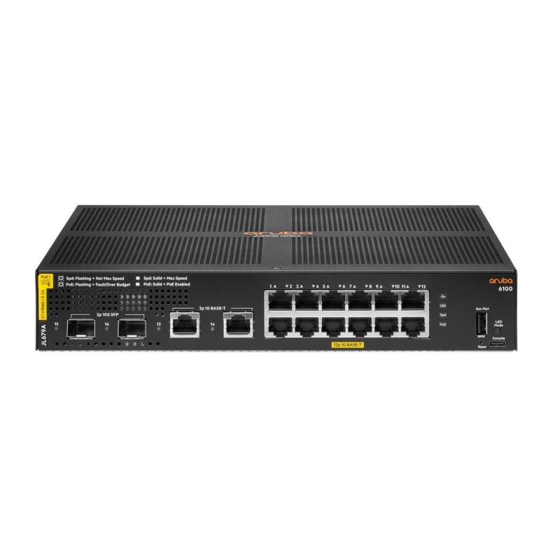 HPE ARUBA 6100 12G CL4 2SFP+139W