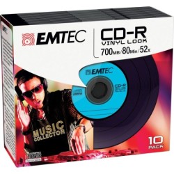 CD-R 700MB 10pcs 52x Vinyl