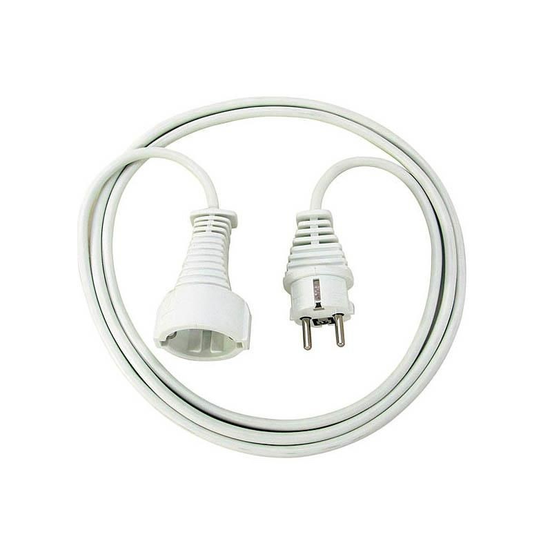 Power cable White 3 m