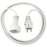 Power cable White 3 m