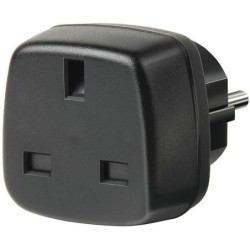 Travel Adapter GB/earthed