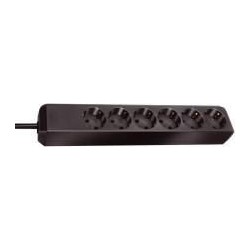 Eco-Line 6 AC outlet(s) Black