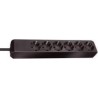 Eco-Line 6 AC outlet(s) Black