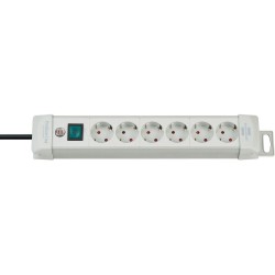 Power extension 3 m 6 AC