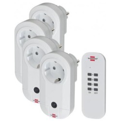 Power plug adapter White