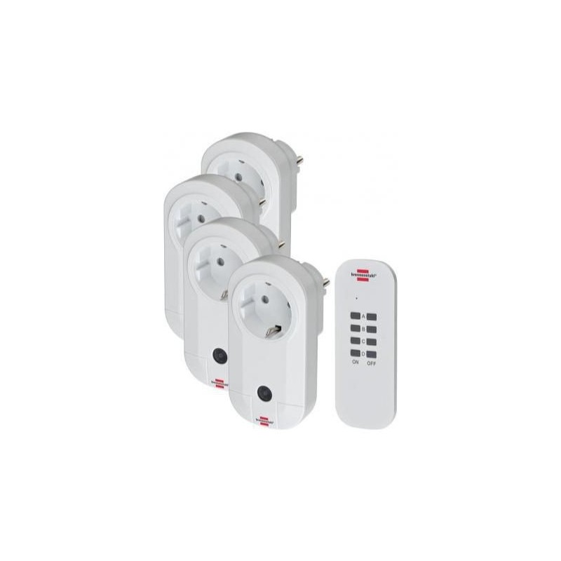 Power plug adapter White