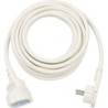 Power cable White 5 m