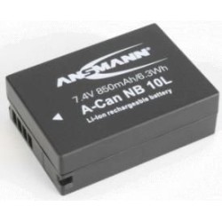 Batteria ANSMANN A-Can NB-10L 850mAh per Canon PowerShot SX40