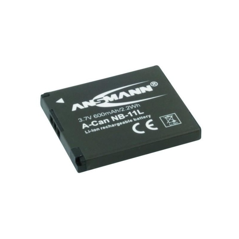 Batteria ANSMANN A-Can NB-11L 600mAh per Canon IXUS125/240 /PS A2300/