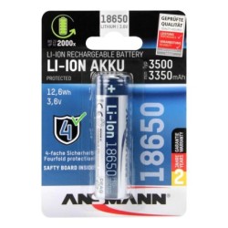 Akku Li-Ion 18650 3500mAh 1er Blister