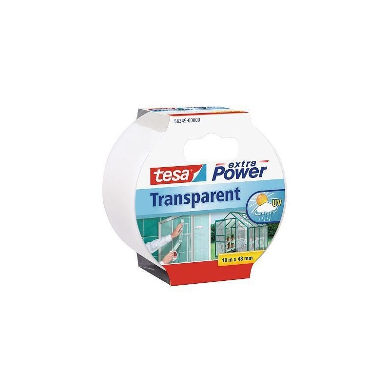 tesa extra Power 10m 50mm transparent PE