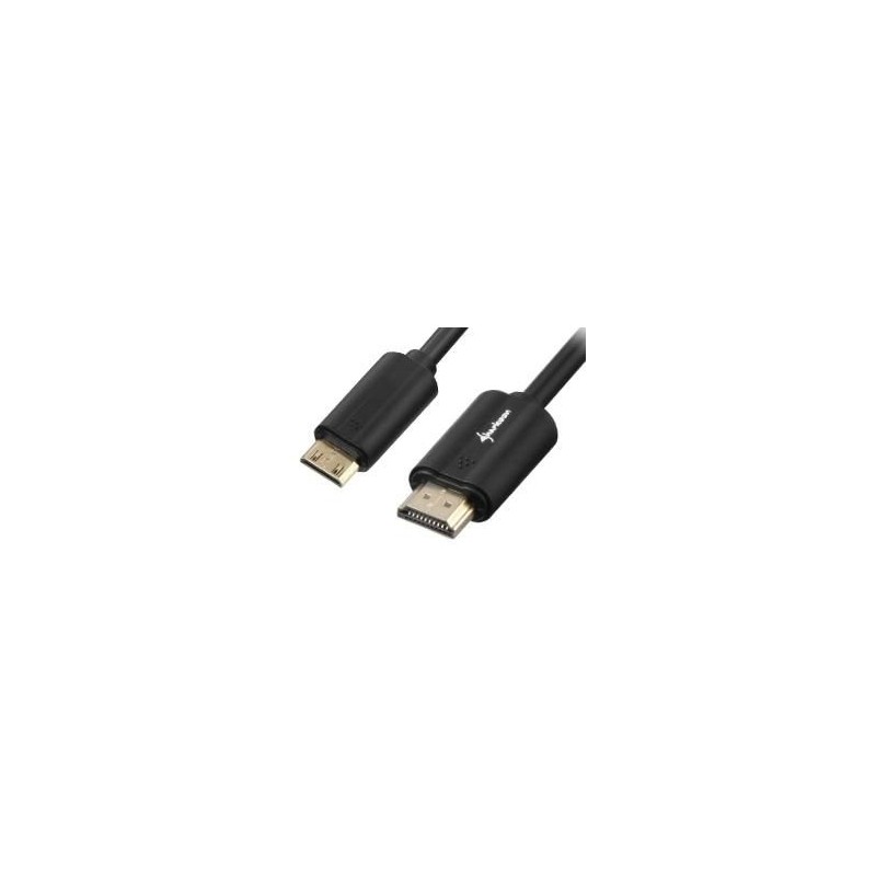 Sharkoon HDMI-kabel med Ethernet HDMI 3m Sort