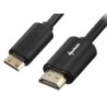 Sharkoon HDMI-kabel med Ethernet HDMI 3m Sort