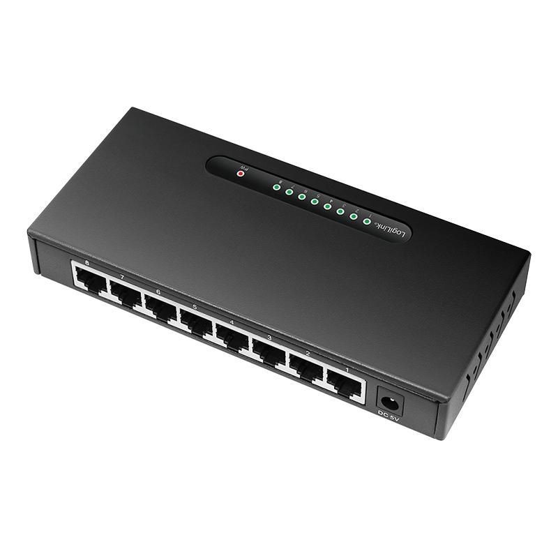 LOGILINK NS0111 - Switch, 8-Port, Gigabit Ethernet (NS0111)