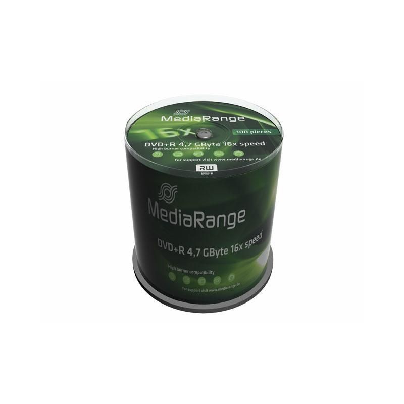 DVD+R MediaRange 4.7GB 100pcs