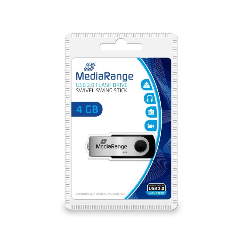 4GB MediaRange USB 20 Flexi