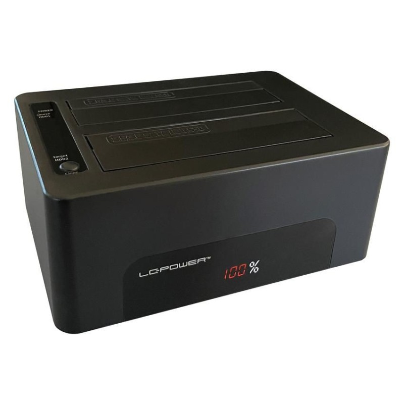 LC-POWER USB3.2 HDD Docking Station f.2,5&#039;&#039;/3,5&#039;&#039; SATA HDD/SSD