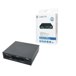 LogiLink Cardreader 3,5&acirc; USB 2.0 Kortl&Atilde;&brvbar;ser USB 2.0