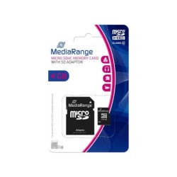 SD MicroSD Card 4GB SD CL10