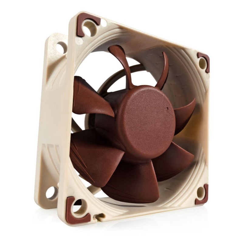 Noctua NF-A6x25 PWM Case per computer Ventilatore 6 cm Beige Marrone