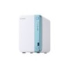 QNAP TS-251D NAS Tower Collegamento ethernet LAN Bianco J4005