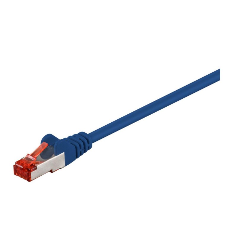 S/ftp cat6 0.15m blu lszh