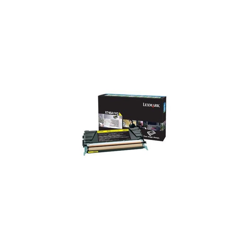 X746A1YG TONER GIALLO HC X746/X748