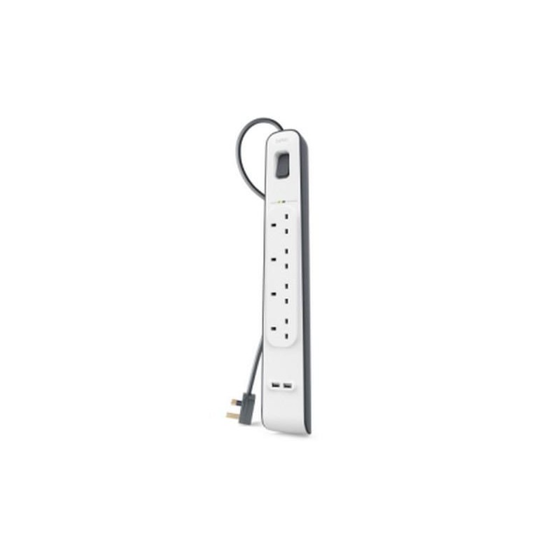 Belkin BSV401AF2M protezione da sovraccarico Bianco 4 prese(e) AC 2 m