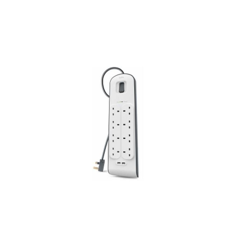 Belkin BSV804AF2M protezione da sovraccarico Bianco 8 prese(e) AC 2 m