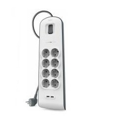 BELKIN BSV804VF2M SURGE PROTECTOR WHITE 8 AC OUTLET(S) 2 M