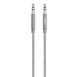 Cavo audio Belkin AV10164BT04-GRY 1,2 m 3,5 mm Grigio