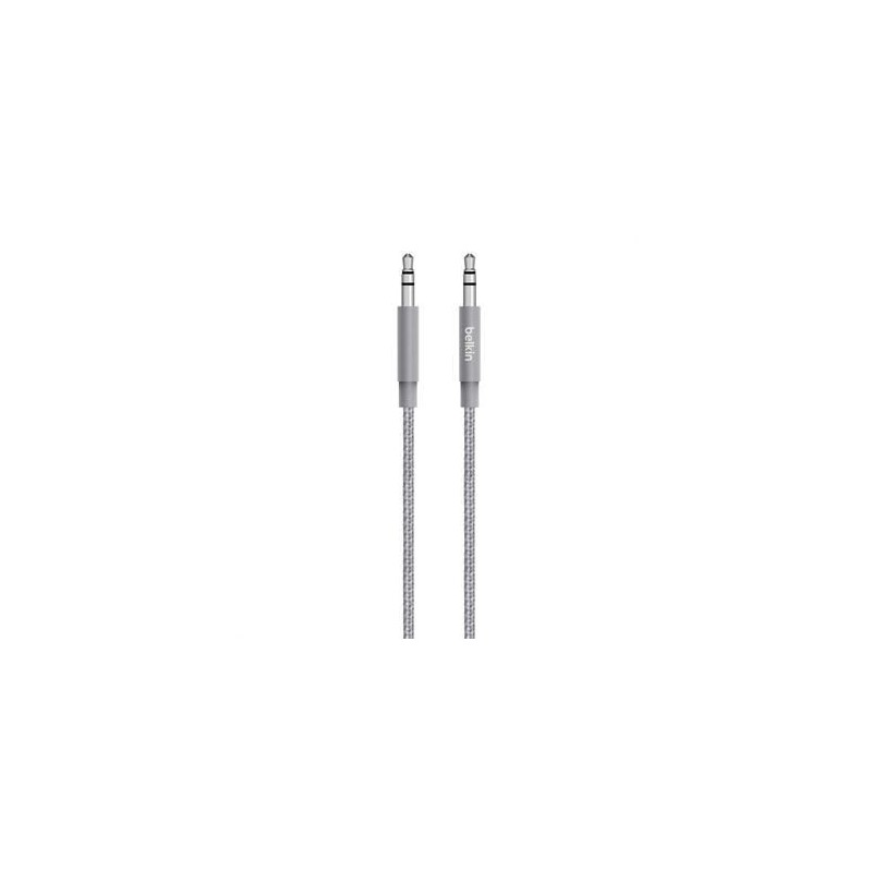 Cavo audio Belkin AV10164BT04-GRY 1,2 m 3,5 mm Grigio