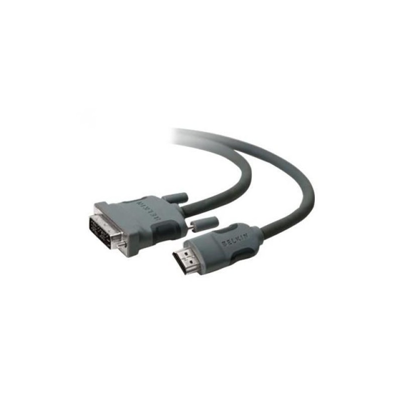 Belkin HDMI - DVI-D M/M 1.8m 1,8 m HDMI tipo A (Standard) Nero