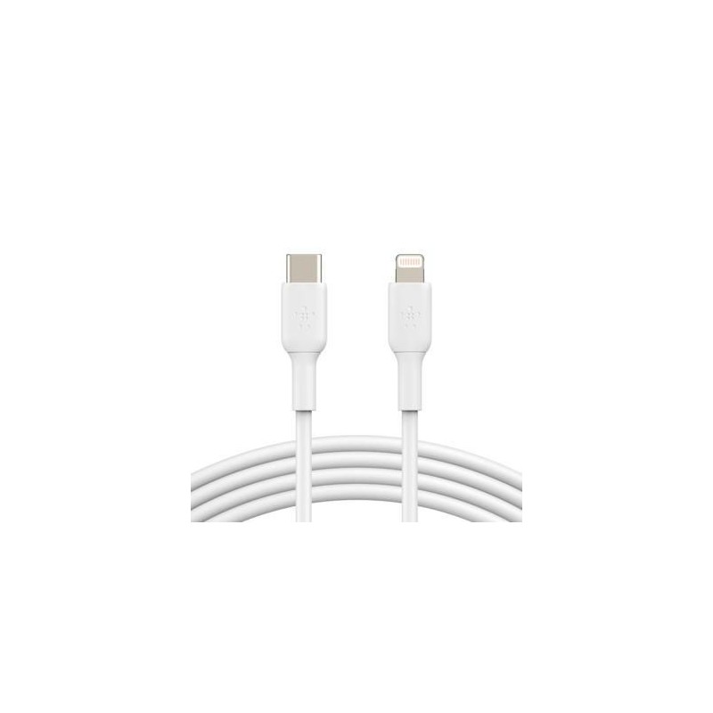 Belkin CAA003BT1MWH cavo Lightning 1 m Bianco