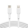 Belkin CAA003BT1MWH cavo Lightning 1 m Bianco