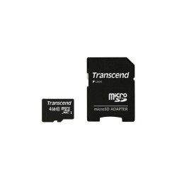 Scheda MicroSD SDHC 4GB + adattatore