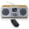 Radio Internet stereo Lenco DIR-141WD con DAB+, FM in legno