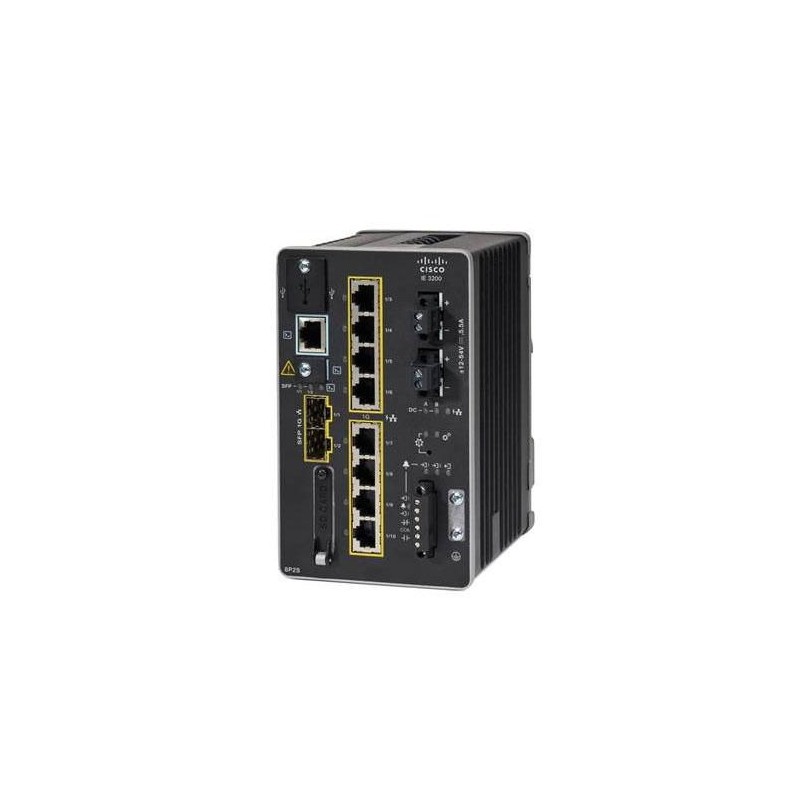 Catalyst IE3200 with 8 GE PoE+ &amp; 2 GE SFP - Fixed System - NE