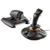 Thrustmaster T-16000M FCS Hotas Nero, Arancione USB Joystick Analogic