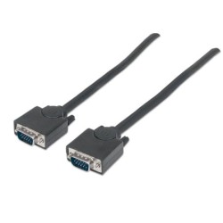 Manhattan 311731 cavo VGA 1,8 m VGA [D-Sub] Nero (SVGA MONITOR CABLE 