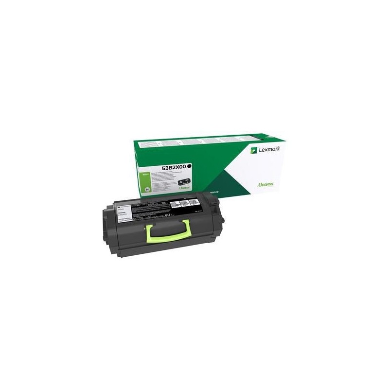 TONER LEXMARK COMPATIBILE BK 53B2X00 NERO 45k