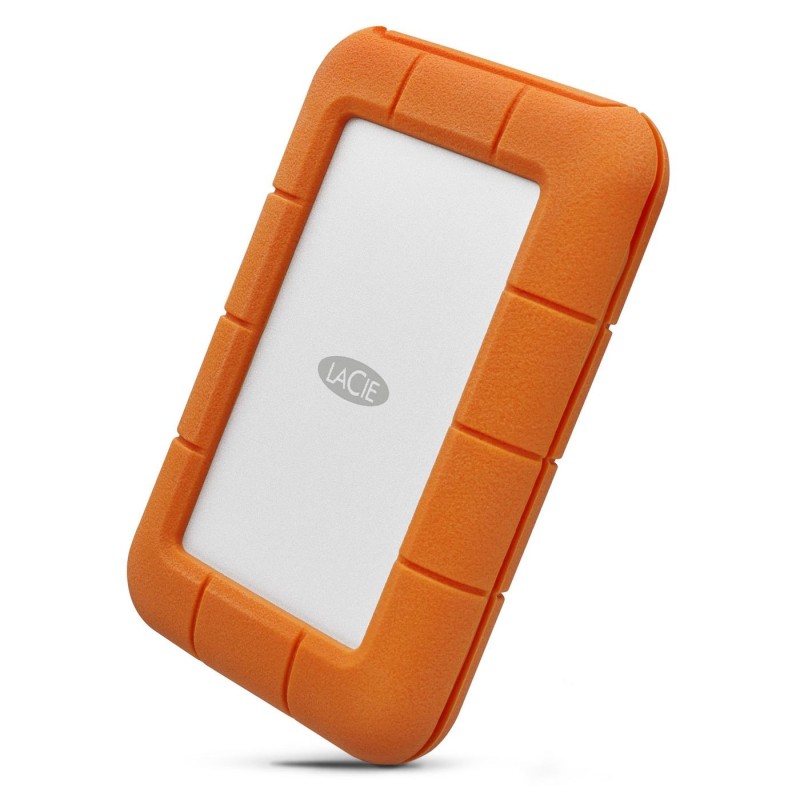 LaCie Rugged USB-C disco rigido esterno 5 TB Grigio, Giallo (RUGGED U