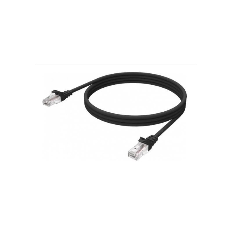 Vision TC-1MCAT6-BL cavo di rete Nero 1 m Cat6 U/UTP [UTP] (VISION Pr