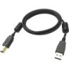 Vision TC 1MUSB/BL cavo USB 1 m USB 2.0 USB B USB A Nero (VISION Prof