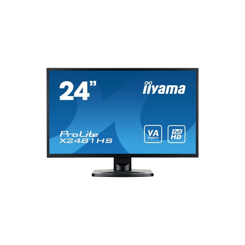 iiyama ProLite X2481HS-B1 LED display 599 cm 236" 1920 x 1080 Pix