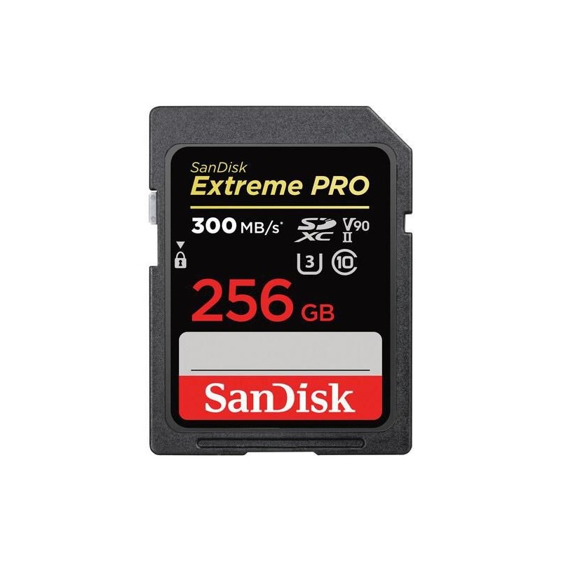 SanDisk SD Extreme Pro 256GB UHS-II 300MB/s V90