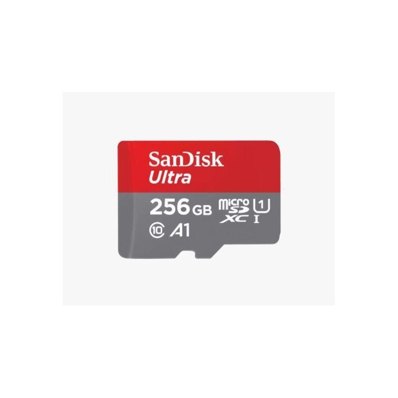 256GB SanDisk Ultra microSDXC+ SD Adapter 120MB/s